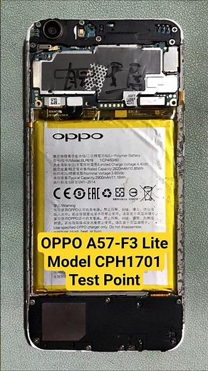 OPPO A57-F3 Lite Test Point CPH1701 Test Point OPPO A57 Test Point OPPO F3 Lite Test Point #oppo