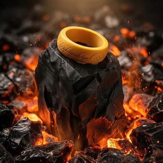 The One Ring Mtg Commander Deck Box | Lotr Lord of the Rings Inspired Magic the Gathering Card Holder - Etsy