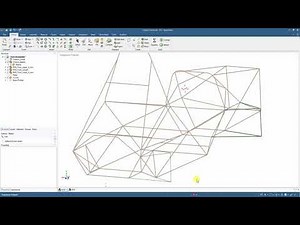 Formula SAE Chassis Analysis Part 2 - Preparing Geometry in SpaceClaim