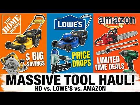 MASSIVE Tool Deals! DeWALT, Milwaukee, Makita & Metabo HPT (Home Depot vs. Lowe's vs. Amazon)