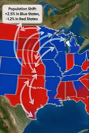 The Geography Behind America’s Red and Blue States