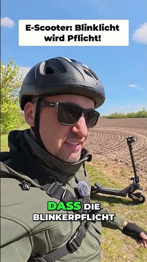 E-scooter turn signals: mandatory – what to consider? #escooter