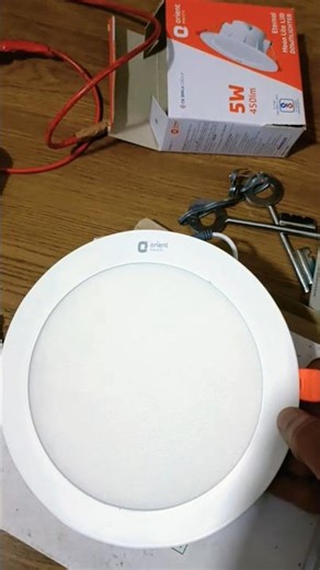 18W LED Round Panel Light for False Ceiling with Driver (White Color) #short #led #reels