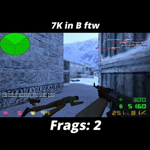 7K in B ftw #headshot #beast #insane #proplayer #wow #gg #clip #nostalgia #counterstrike #cs16