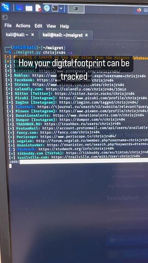 30K views · 1.6K reactions | Here is how your digital footprint can be tracked #tech #techcareer #techtok #technology #cyber #cybersecurity #techjobs #infosec #hacker | Chris Southerland Jr | Facebook