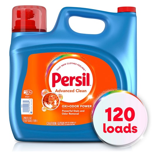 Persil OXI   Odor Power Liquid Laundry Detergent, 120 loads, 240 fl. oz. - Samsclub.com