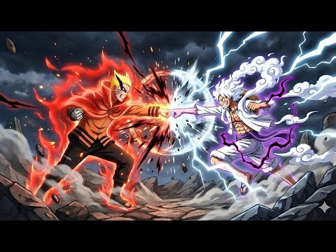 Naruto vs Monkey D Luffy – Full Power Battle | Anime Fight AMV