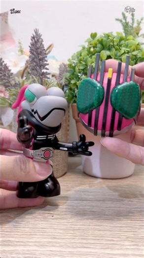 SURPRISINGLY! THE SIZE IS OK, THE DESIGN HMM.. WASA X KAMEN RIDER FIGURE #wasa #kamenrider