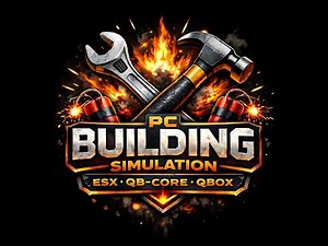 PC BUILDING SIMULATION SCRIPTS [QBCORE,ESX,QBOX] FIVEM SERVER