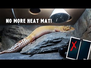 Installing Leopard Gecko's Revolutionary NEW Heating System!!