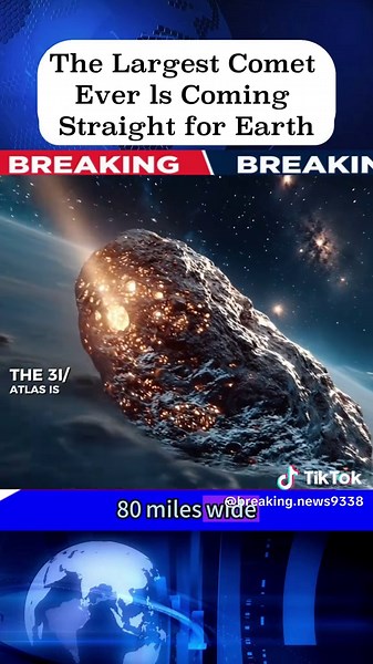 El mayor cometa jamás visto se dirige a la Tierra