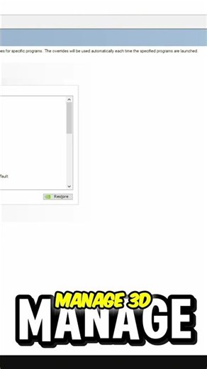 Boost FPS: Unlock NVIDIA GPU Gaming Power NOW! #shorts