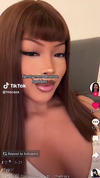 Short Hair Baddie Transformation with CapCut