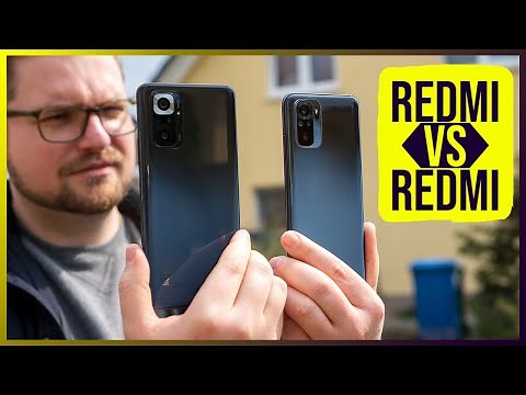 Redmi Note 10 Pro vs. Redmi Note 10 - Glas oder Kunststoff? | Xiaomi Smartphone Vergleich (deutsch)