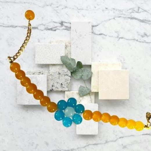 Handmade Dora the Explorer Smooth Round Crystal Bracelet - Etsy