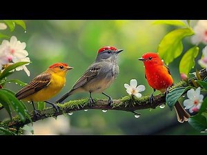 Relaxing Piano Music & Bird Sounds | Calm Nature Sounds for Meditation