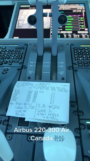 Inside the Airbus A220-300 Flight Deck | Pilot's View