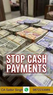 STOP CASH PAYMENT #shorts #incometax #cash