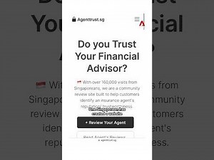 Can you trust your insurance agent? This Singaporean set up a website to rate financial advisers