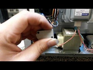 Magic Chef microwave heats up with door open