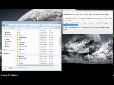 How to Fix advapi32.dll Error advapi32.dll Download