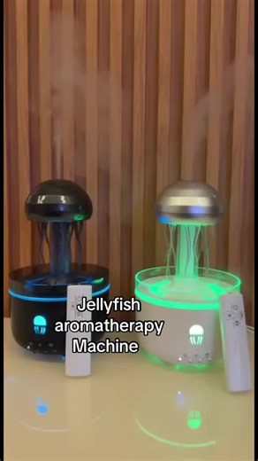 Dynamic Jellyfish Aromatherapy Machine ✨🌊 Bring serenity and style into your space with this unique aromatherapy diffuser featuring a mesmerizing jellyfish effect. • 🌈 7 Color LED Light – switch between soothing colors to set the perfect mood. • 💨 Aromatherapy Function – add essential oils for relaxation, stress relief, and fresh air. • 🔇 Quiet Operation – ideal for bedrooms, offices, and living spaces. • 🎇 Dynamic Jellyfish Effect – creates a calming, ocean-inspired ambiance. Perfect as bo