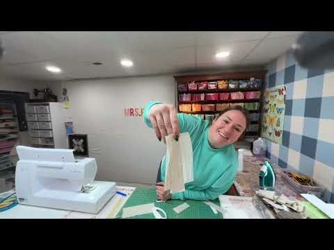 Alphabet paper piecing! A new pattern for me.