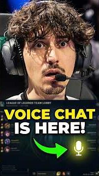 Everything You Need To Know About LoL Voice Chat!
