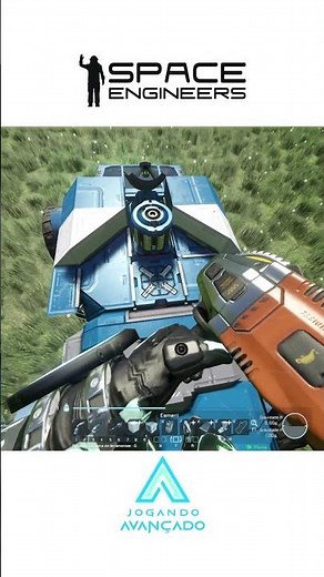 ROVER com BROCA em 1 MINUTO! 🚀 Space Engineers tutorial