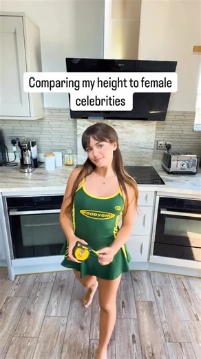 My height vs female celebrity’s ! | Leah Ray