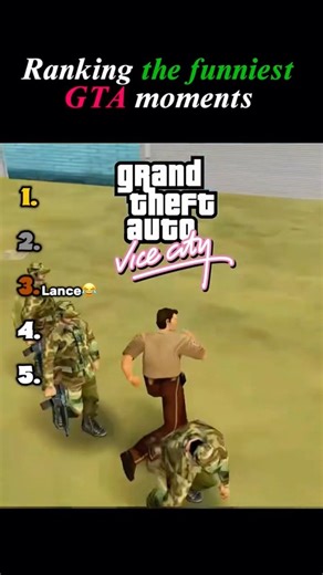 Ranking the funniest GTA moments #shorts #gta