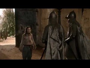 Arya Stark vs. guards