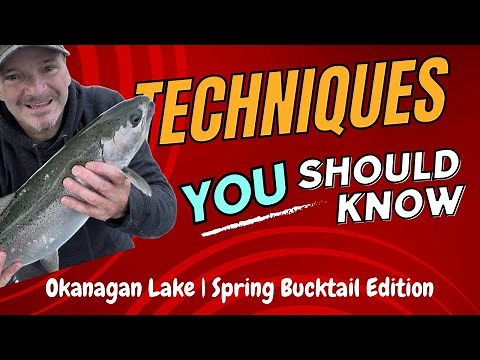 Trolling bucktails flies for BIG spring rainbow trout #fishing #rainbowtrout #shorts #fishingtips