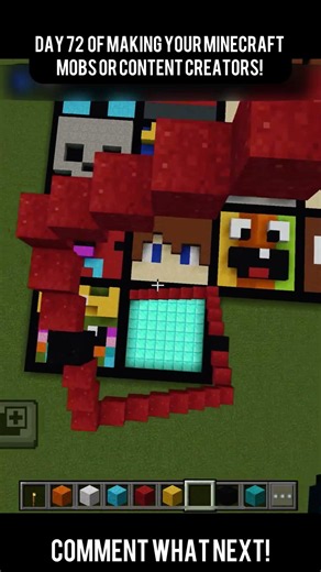 Day 72 of making your mc mobs/creators in sand art! #minecraft #noads #fyp #gaming #minecraftshorts