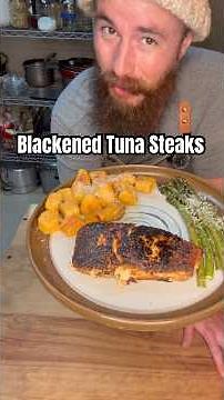 Blackened Blue fin Tuna Steaks