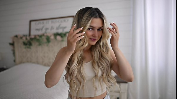 VODANA Professional GlamWave Ceramic Curling Iron, Long-Lasting Natural Curls, Instant Heat, Hair Curler, Curling Wand, Available in USA (1.6 inch, Lavender)