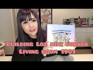 BUILDING Loz Mini Corner Living Room 1901 - Baby Cookie Speed Building Time-lapse Videos