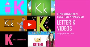 Teacher-Approved Videos Letter K - Simply Kinder