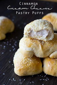 Cinnamon Cream Cheese Puffs