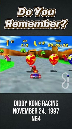 Remember This Game? Diddy Kong Racing (N64, 1997)
