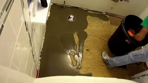 Mixing and Pouring Self Leveling Compound *HD*