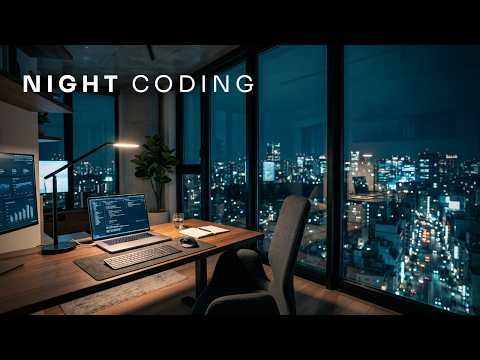 Night Coding Focus Music — Deep Work Music for Programming