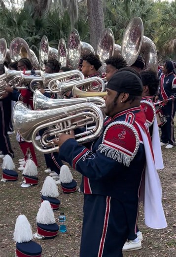 Abramson Sci Academy Marching Band Performance at St. Augustine