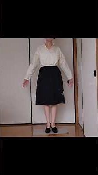 留袖から② Aラインギャザースカート 着物リメイク #60代 #diy