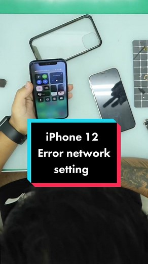 iPhone 12 error network setting. 4G disappear suddenly. #fyp #foryou #foryoupage #werepaironthespot #fypシ