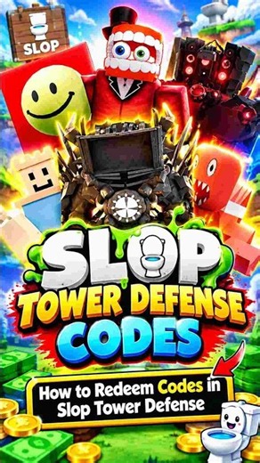 Slop Tower Defense Codes | All Working Codes + How to Redeem?
