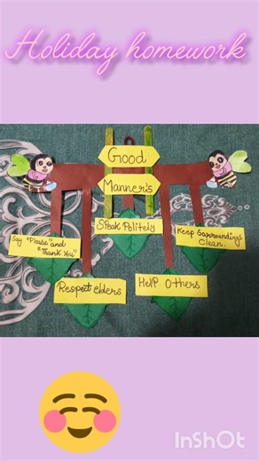 holiday homework good manners wall hanging #punjabisong #song #music