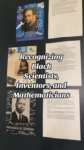 POV: your students know about black peoples contributions to math and science | this is my favorite project to do 🤗 #stlteachers #teachersontiktok #scienceproject #middleschoolteacher #projectideas #blackinventors #blackmathematicians #bhm2024 #scienceteachersoftiktok
