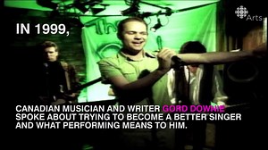 Gord Downie in 1999: "With my voice, I'll give you the confines of my heart." Thank you for your voice, Gord. | CBC Arts