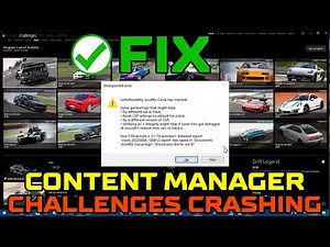 FIX Content Manager Challenges Crashing the Game | Assetto Corsa Steam Achievements Not Working?
